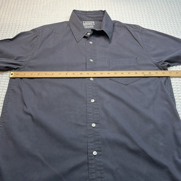 Lucky Brand Embroidered Back Shoulders Men’s Button Down Shirt Size Large - Picture 13 of 14